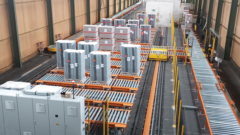 automatic pallet presorting