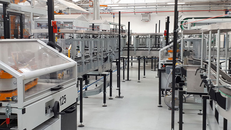 MSK Bottle conveyors equipped to meet future requirements