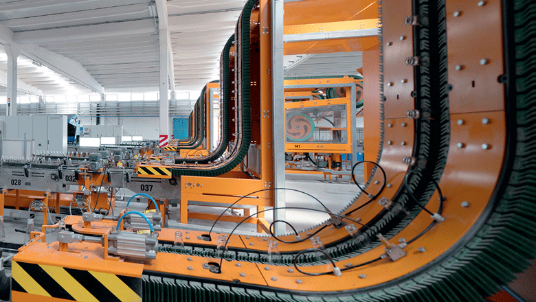 vertical side grip conveyors